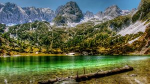 Der Seebensee in den Mieminger Bergen