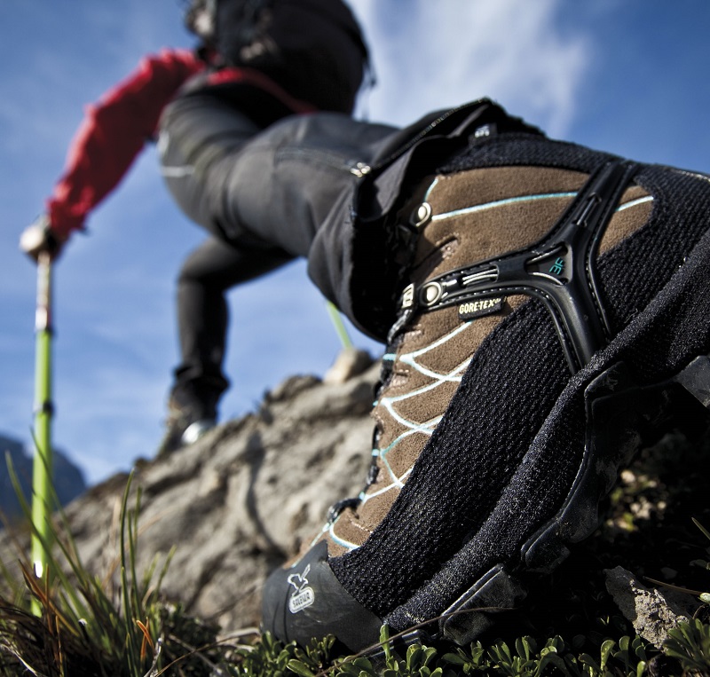 Alpenüberquerung Alpinschule Garmisch Bergschule - gutes Schuhwerk ist ein Muss!